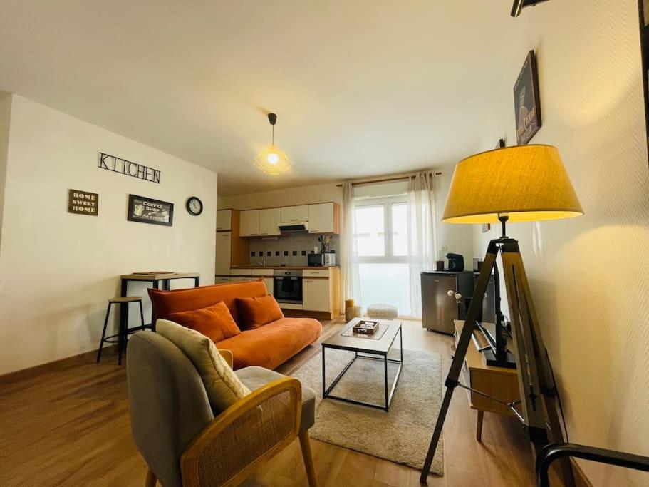 Bel Appartement Lumineux - 2 Voyageurs Le Mans Luaran gambar
